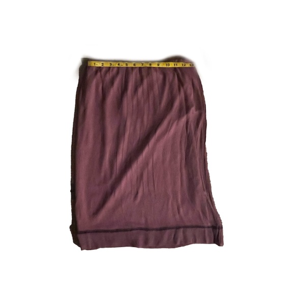 Vintage Max Studio 100% sheer silk lined skirt size S - Picture 8 of 8